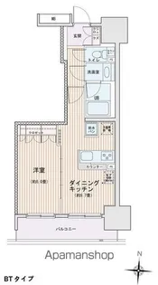 エスティメゾン錦糸町Ⅱ【12階】の間取り