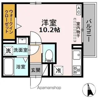 ナナラ【2階】の間取り