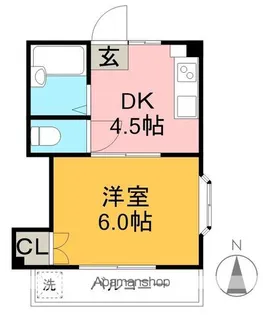 ハイツM【2階】の間取り