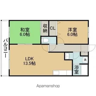 メゾンM・A【103号室】の間取り