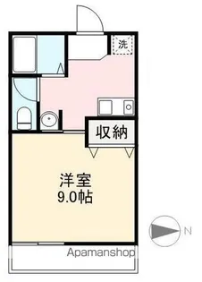 コンフォートA【2階】の間取り