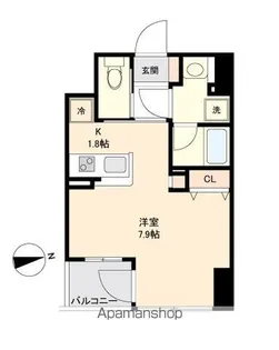 KDXレジデンス仙台駅東【906号室】の間取り