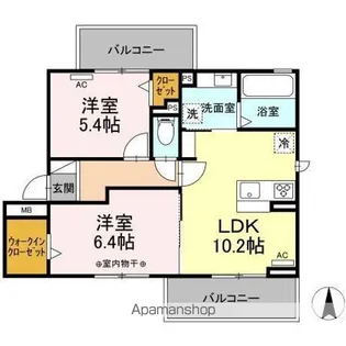 WING S Ⅴ【3階】の間取り