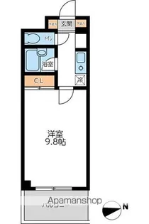 東京都練馬区栄町【マンション】の間取り