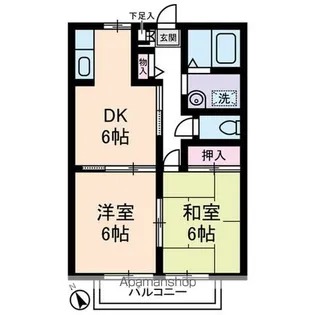 ファミーユ・ドミ【2階】の間取り