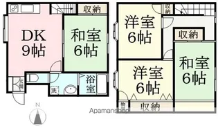 ハイムビスターリ【C-3号室】の間取り