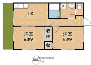 クール・シャドー【Ⅱ号室】の間取り