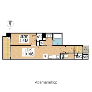 GRANPASEO丸の内【15階】の間取り