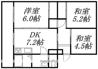 メゾン・ド・シャモニー【3階】の間取り
