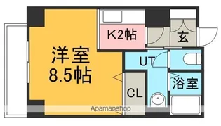 デュオ ヴェール【4階】の間取り