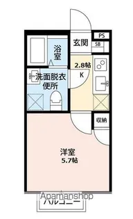 シャンティ八柱【2階】の間取り