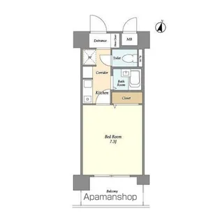 神奈川県横浜市青葉区藤が丘1丁目【マンション】の間取り
