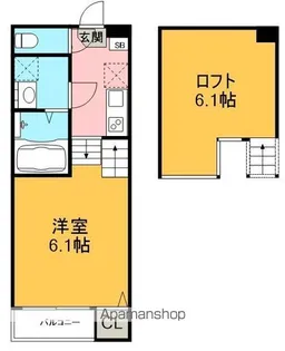 ハーモニーテラス高畑Ⅱ【1階】の間取り