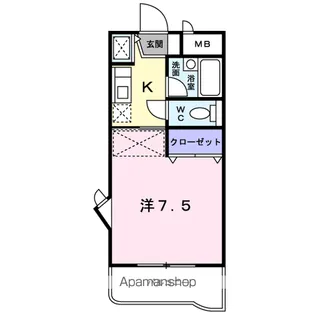 MAISON JEUNESSE【1階】の間取り
