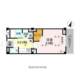 CRESCENT【2階】の間取り