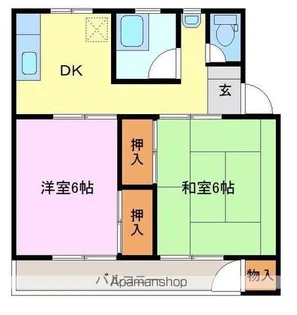 トキワ荘11【626号室】の間取り