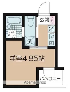 QUPS EKODA ーキュピス エコダー【1階】の間取り