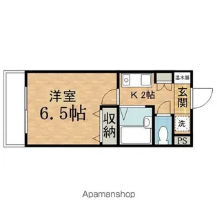 セントラルパークハイツ【104号室号室】の間取り