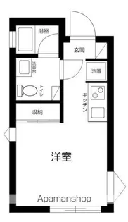 ハーモニーグラシア三軒茶屋【3階】の間取り
