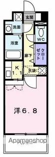 サムティ筥崎宮前【1階】の間取り