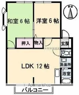 グリーンヒルズ太田 A・B・C棟【2階】の間取り