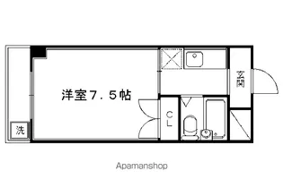 フレーズI【207号室】の間取り