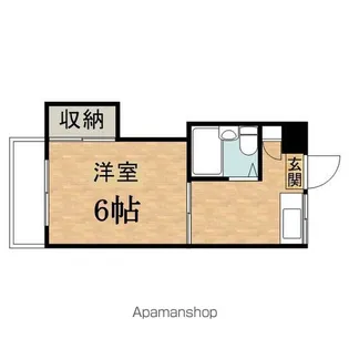 グリーンハイム多摩【2階】の間取り