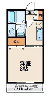 セジュールMS【2階】の間取り