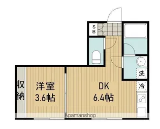 ブライトハウス阿佐ヶ谷【2階】の間取り