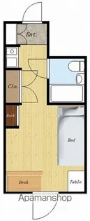 東京都武蔵野市境南町2丁目【マンション】の間取り