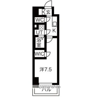 エスリード上前津ツヴァイテ【14階】の間取り