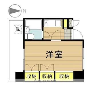 カテリーナ戸田公園Ⅱ【4階】の間取り