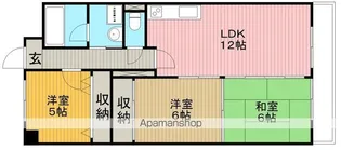 ハイツ東豊台【2階】の間取り