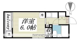 メゾン・ド・シャンテ【116号室】の間取り