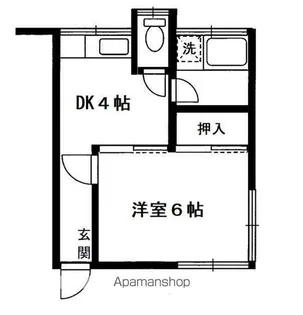 永沢荘【102号室】の間取り