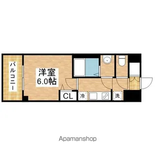 プレサンス吹上駅前エテルノ【12階】の間取り