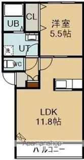 ルプランタン【1階】の間取り