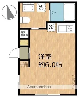 スカイヒルズ戸越公園【201号室】の間取り
