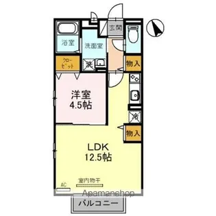 felice (フェリーチェ)【2階】の間取り