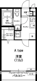 リブリ・新千葉【1階】の間取り
