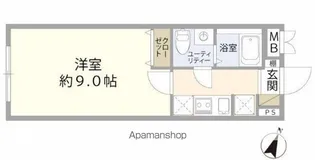 ザ・レジデンス小岩【3階】の間取り