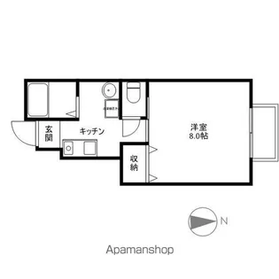 ビーナスハイツ【1階】の間取り