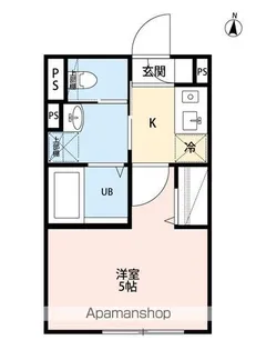 ROBOT HOME 一之江Ⅱ【2階】の間取り
