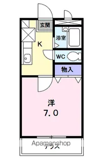 ジュネス【1階】の間取り
