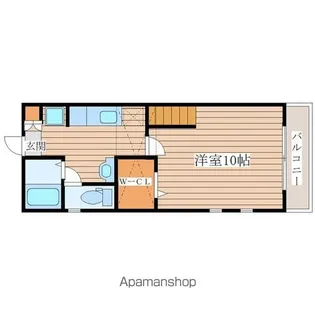 宮城県仙台市青葉区栗生5丁目【アパート】の間取り