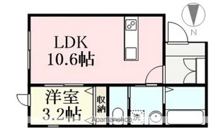 ピノ・トレーノ【205号室】の間取り