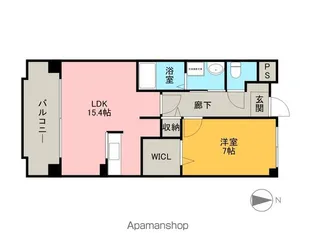 SHALLOWWELL【5階】の間取り