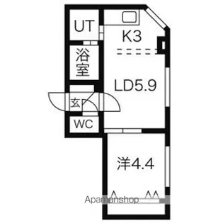 FLATS LIDO【5階】の間取り