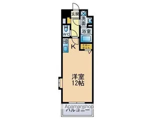 プランドール【4階】の間取り