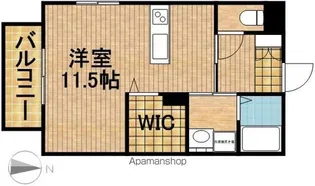 グランパルフェ【2階】の間取り